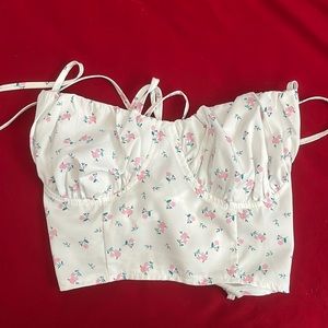 Shein small corset still top